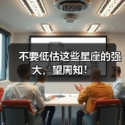 不要低估这些星座的强大,望周知!(图3) 不要低估这些星座的强大,望周知!(图3)