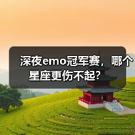 深夜emo冠军赛,哪个星座更伤不起?(图3) 深夜emo冠军赛,哪个星座更伤不起?(图3)