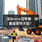 深夜emo冠军赛，哪个星座更伤不起？
