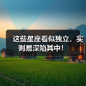 这些星座看似独立，实则易深陷其中！