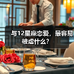 与12星座恋爱，最容易被虐什么？（图1）
