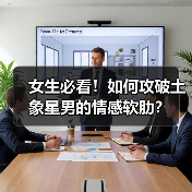 女生必看!如何攻破土象星男的情感软肋?(图4) 女生必看!如何攻破土象星男的情感软肋?(图4)