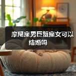 摩羯座男巨蟹座女可以结婚吗(图3) 摩羯座男巨蟹座女可以结婚吗(图3)