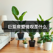 巨蟹座爱情观是什么