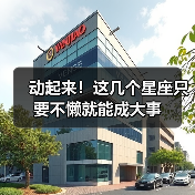 动起来！这几个星座只要不懒就能成大事