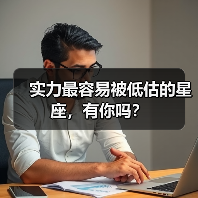 实力最容易被低估的星座，有你吗？