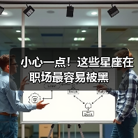 小心一点!这些星座在职场最容易被黑(图1) 小心一点!这些星座在职场最容易被黑(图1)