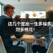 这几个星座一生多福多财多桃花！（图1）