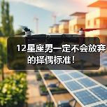 12星座男一定不会放弃的择偶标准！（图4）