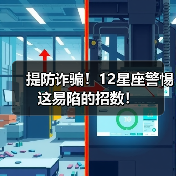 提防诈骗！12星座警惕这易陷的招数！