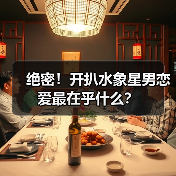 绝密!开扒水象星男恋爱最在乎什么?(图2) 绝密!开扒水象星男恋爱最在乎什么?(图2)