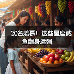 实名羡慕！这些星座咸鱼翻身运强