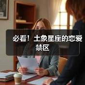 必看！土象星座的恋爱禁区（图1）