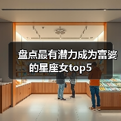 盘点最有潜力成为富婆的星座女top5