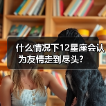 什么情况下12星座会认为友情走到尽头？（图3）