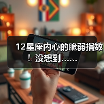 12星座内心的脆弱指数！没想到……（图2）