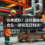 快来组队！这些星座组合在一起能互旺财运！（图3）