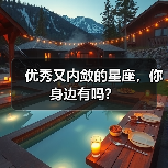 优秀又内敛的星座,你身边有吗?(图3) 优秀又内敛的星座,你身边有吗?(图3)