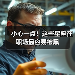 小心一点!这些星座在职场最容易被黑(图1) 小心一点!这些星座在职场最容易被黑(图1)