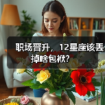 职场晋升，12星座该丢掉啥包袱？（图2）
