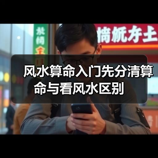 风水算命入门先分清算命与看风水区别