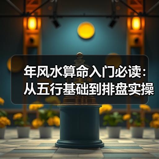 年风水算命入门必读：从五行基础到排盘实操的完整学习路径